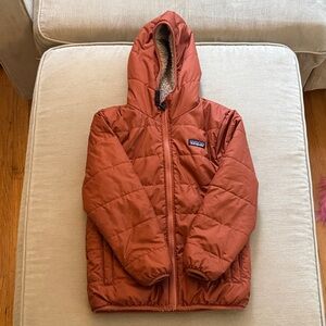 Patagonia Brick Red Hooded Jacket